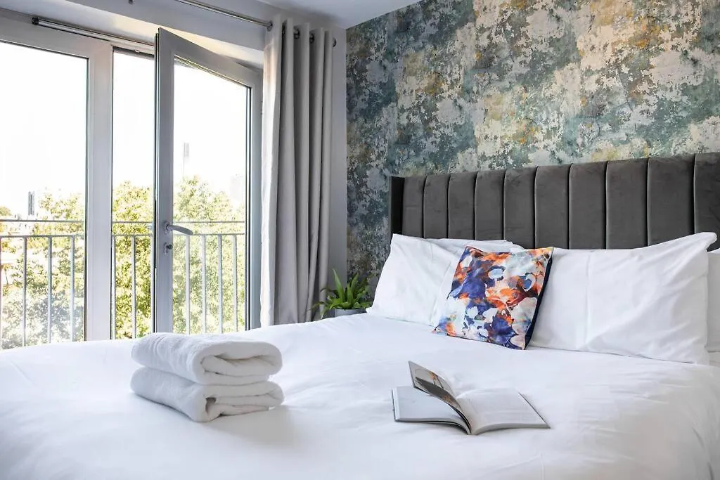 Apartmán 5* Ultra Luxury, Great Views, Underground Parking Belfast Velká Británie