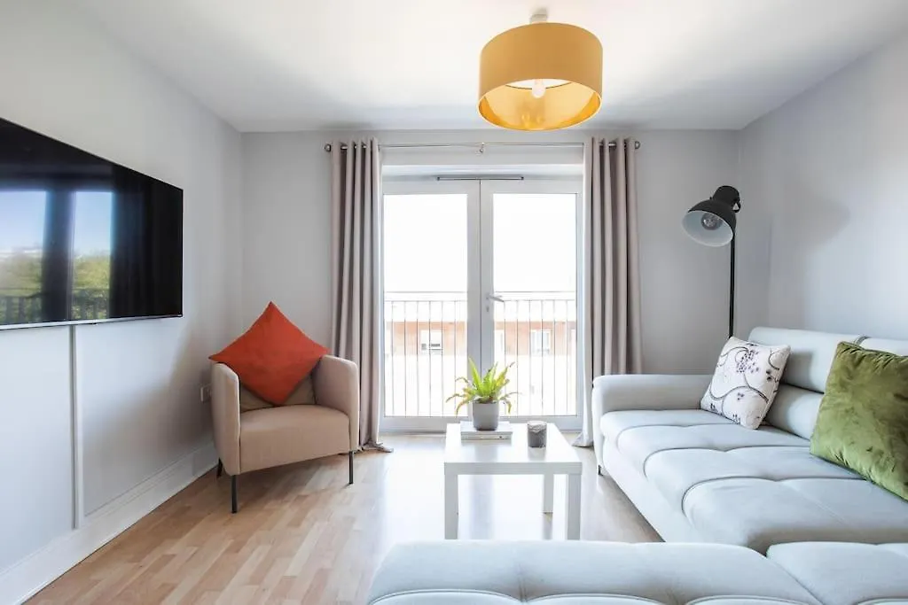 Apartmán 5* Ultra Luxury, Great Views, Underground Parking Belfast Velká Británie